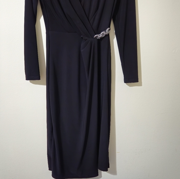 Ralph Lauren Faux Wrap Dress NWOT - Picture 5 of 10
